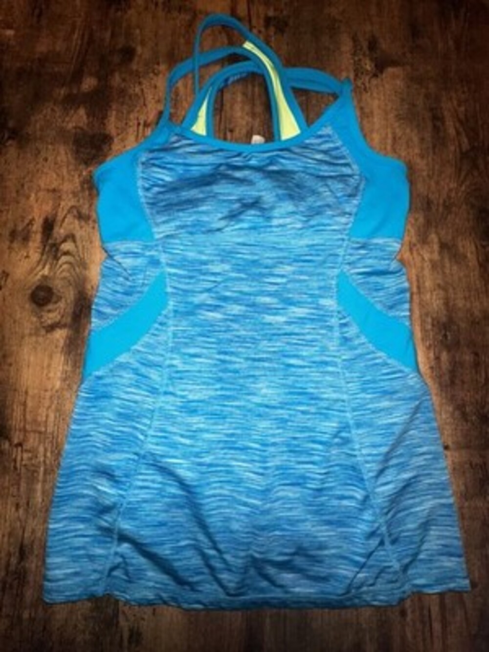Kyodan Women's Space Dye Performance Strappy Tank Top